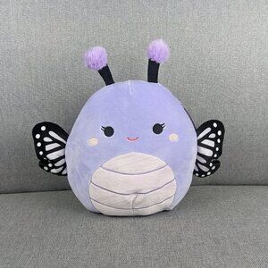 Squishmallows Bibiana the Purple and Black Butterfly 9"